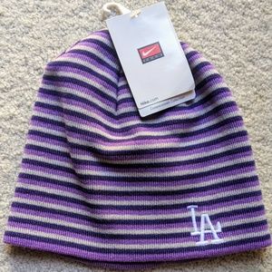 Nike purple beanie